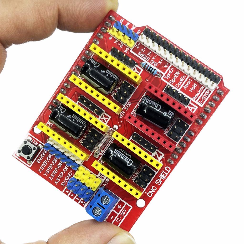 Arduino Uno In Cnc Shield V A Komponentci