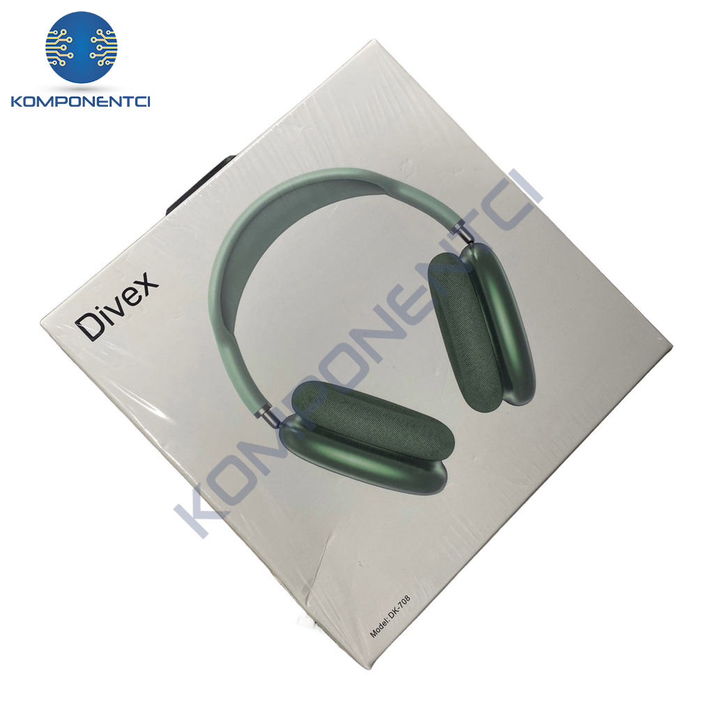 Divex Apple Uyumlu Airpods Max Kulaküstü Kulaklık DK-708 Yeşil