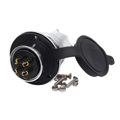 DF30 4 Pin 30mm Su Geçirmez Konnektör Takımı