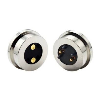 2-Pin 13.5mm Pogo Pin Manyetik Konnektör Takımı
