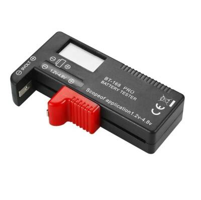 BT-168 PRO Ekranlı Pil Voltaj Kapasite Test Cihazı 1.2V-4.8V ve 9V