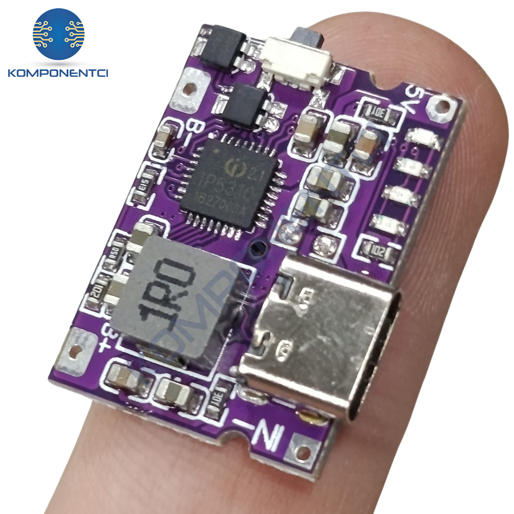 5V 3.1A Type-C 18650 LiPo Li-ion Pil Şarj Devresi