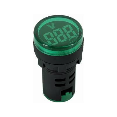 AD136-22DSV-Y 24-450V AC Voltmetre - Yeşil