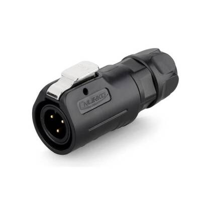 LP-12-C03PE-02-001 3-Pin Su Geçirmez Konnektör - Erkek
