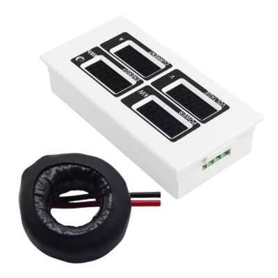 PZEM-004 63A AC Dijital Güç Monitörü + Bobin CT