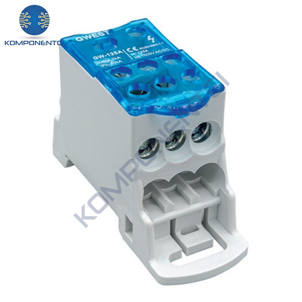 Gwest GW-125A Tek Kutuplu 125A Girişli Dağıtıcı Ünite