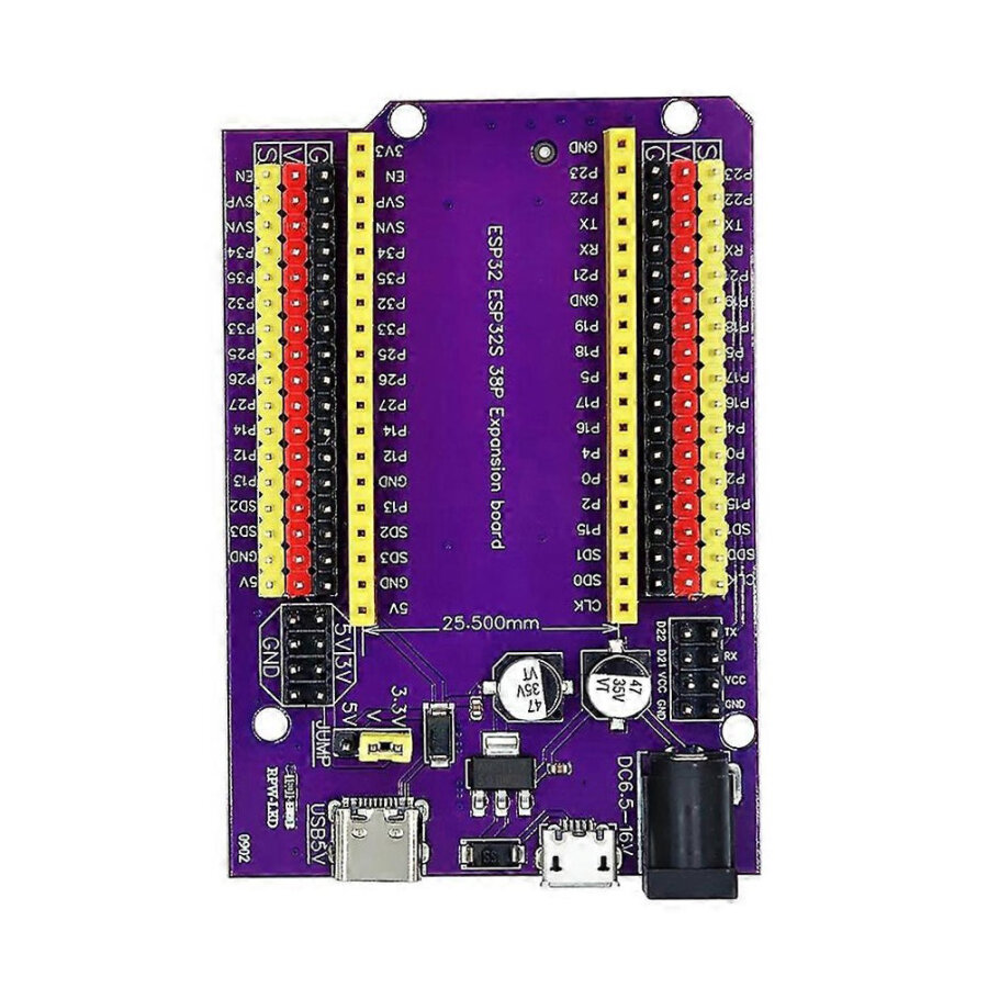 ESP32 38-Pin Genişletme Kartı | Komponentci.net