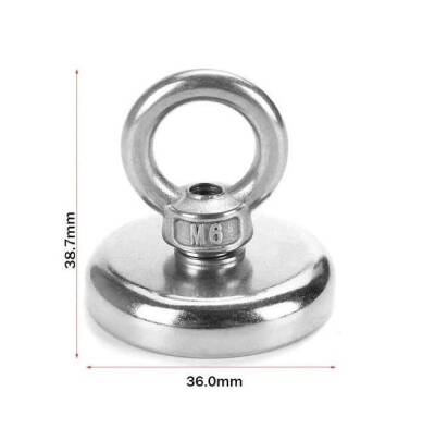 36mm Fishing Magnet - Neodyum Pot Mıknatıs