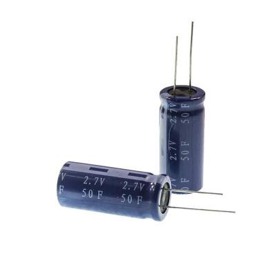 50F 2.7V Kondansatör Pil - Süper Kapasitör