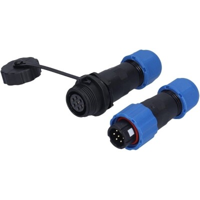 SD13 9 Pin 13mm Su Geçirmez Konnektör Takımı