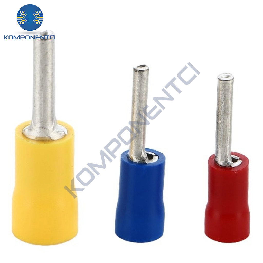 Gwest İğne Tip İzoleli Kablo Ucu GIK-106 4.00-6.00mm Sarı 100 Adet