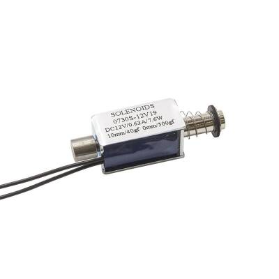 12V İtme - Çekme Selenoid Bobin 0730S-12V19