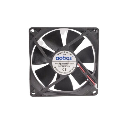 90x90x25mm 9V 0.35A Fan 2 Kablolu