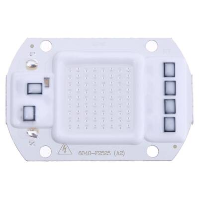 Mavi 220V Projektör Cob Led 50W Driver Çipli