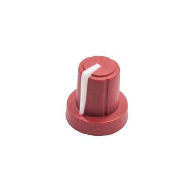 HT1621 16mm Potansiyometre Düğmesi - Kırmızı