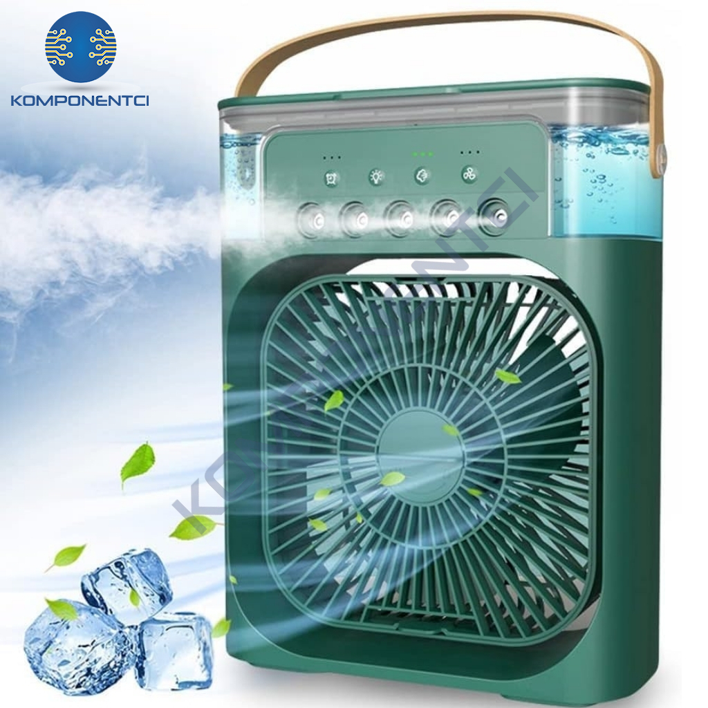 Divex Taşınabilir Hava Soğutucu Fan Yeşil PV-38