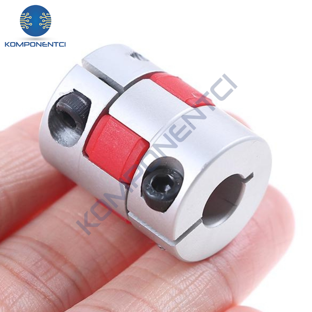 5x8mm Esnek Şaft Kaplini 3D Printer Yazıcı D20L25
