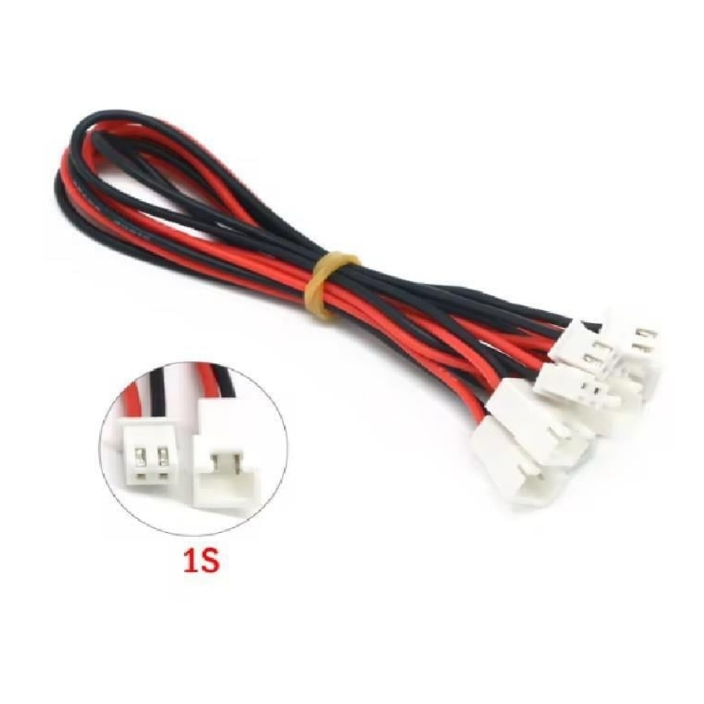 1S Lipo Pil Şarj Dengeleyici Uzatma Kablosu JST-XH 20cm 22AWG