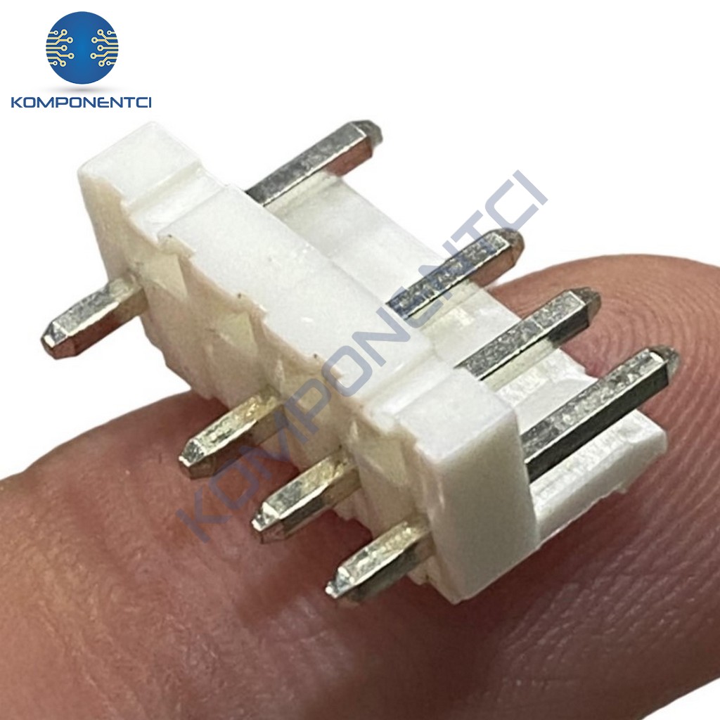 4 Pin 5 Pozisyon JST VH 3.96mm Düz Konnektör Erkek