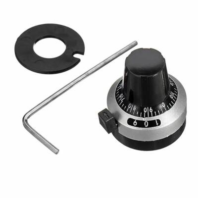 RDK-III 4mm 3590 Dial Hassas Potansiyometre Başlığı