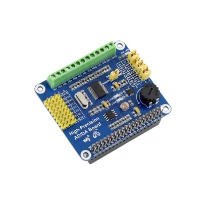 Raspberry Pi Yüksek Hassasiyetli AD/DA Genişletme Kartı