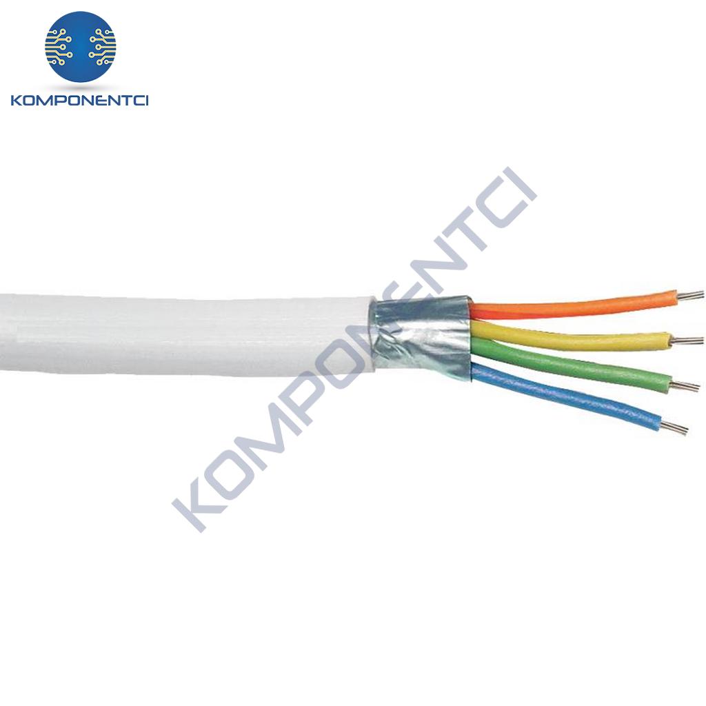 4'lü Diafon Kablosu 1m DT-4 (4 x 0.22m)