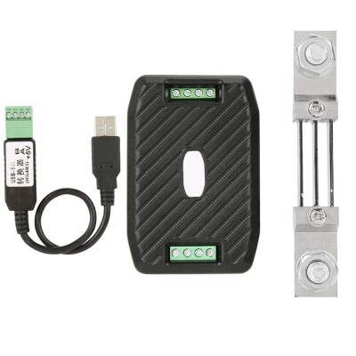 PZEM-017 0-300V 300A DC Güç İletişim Modülü + 300A Şönt + USB-RS485