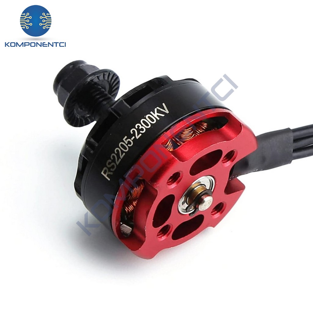 RS2205 2300KV CW Fırçasız Motor - FPV Yarış Uyumlu | Komponentci