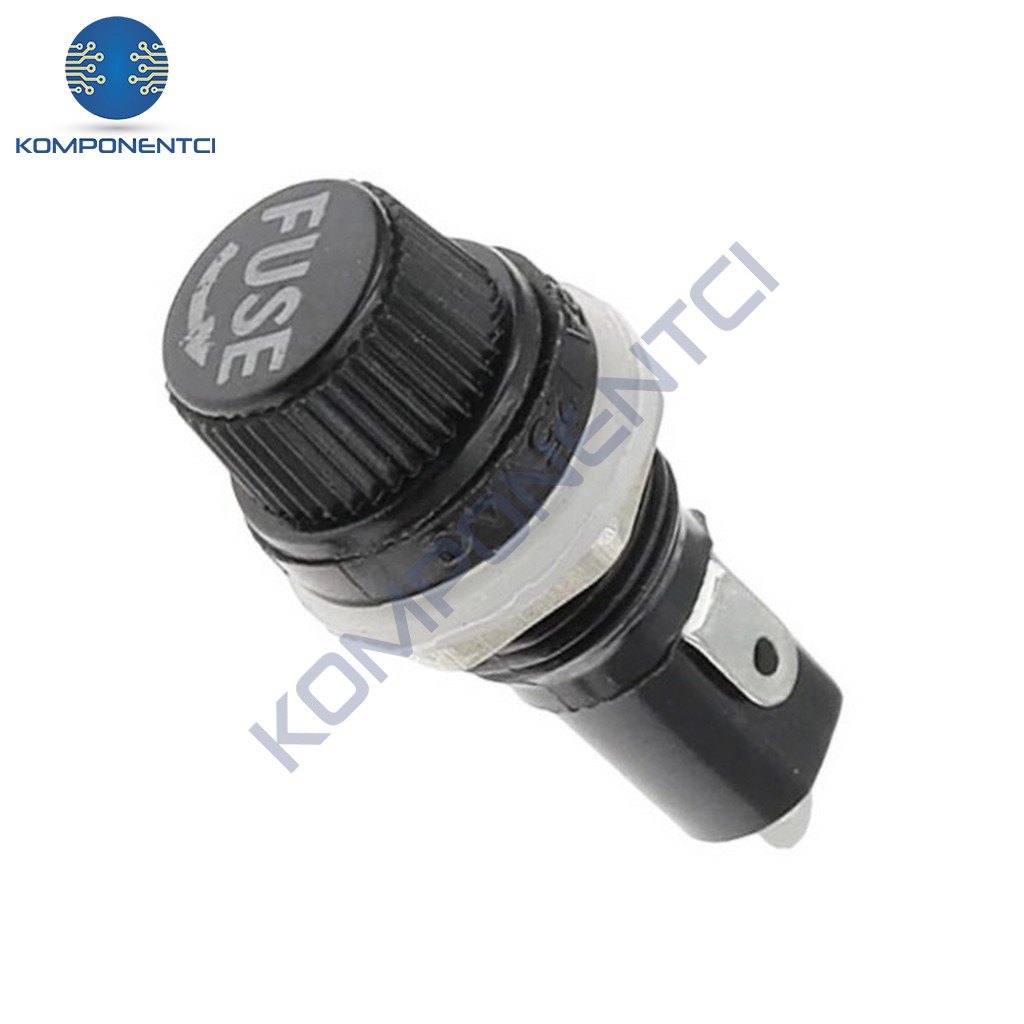 IC-235 Sigorta Yuvası 5x20mm Ø12mm - Ø13mm