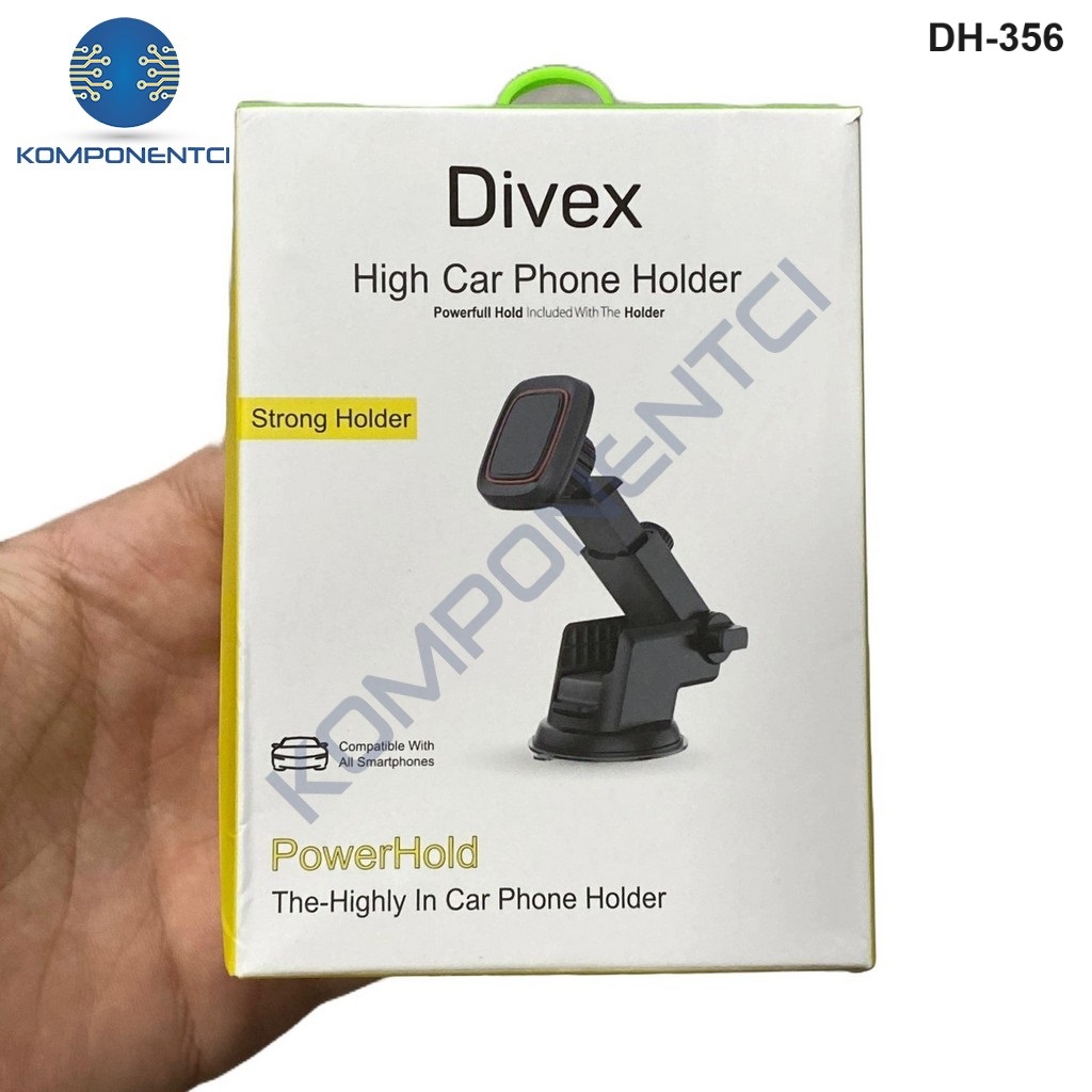 Divex Vantuzlu Araç İçi Telefon Tutacağı DH-356