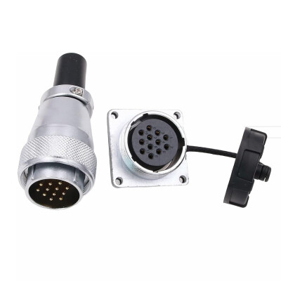 TPWS24 12 Pin 24mm Su Geçirmez Konnektör Takımı
