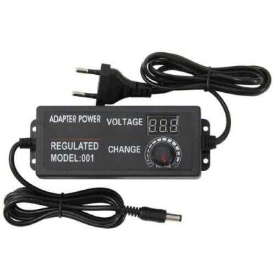 ZY-009 3-24V 5A Ayarlı Adaptör - 5.5x2.5mm Çıkışlı