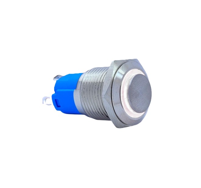 Heschen 16mm Drucktaster 5 Stück - 1NO 1NC Mit LED Lampe 220V