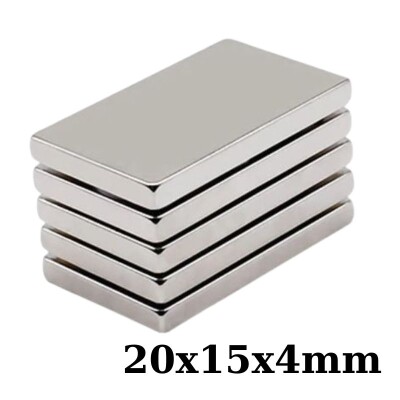 20x15x4mm Neodyum Güçlü Mıknatıs - Neodim Magnet