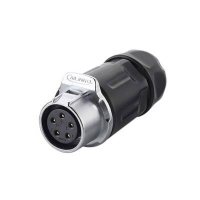 LP-20-J05PP-01-001 5-Pin Su Geçirmez Konnektör - Dişi