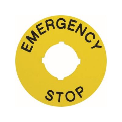 IS60P - Acil Stop Alt Kapağı 60mm