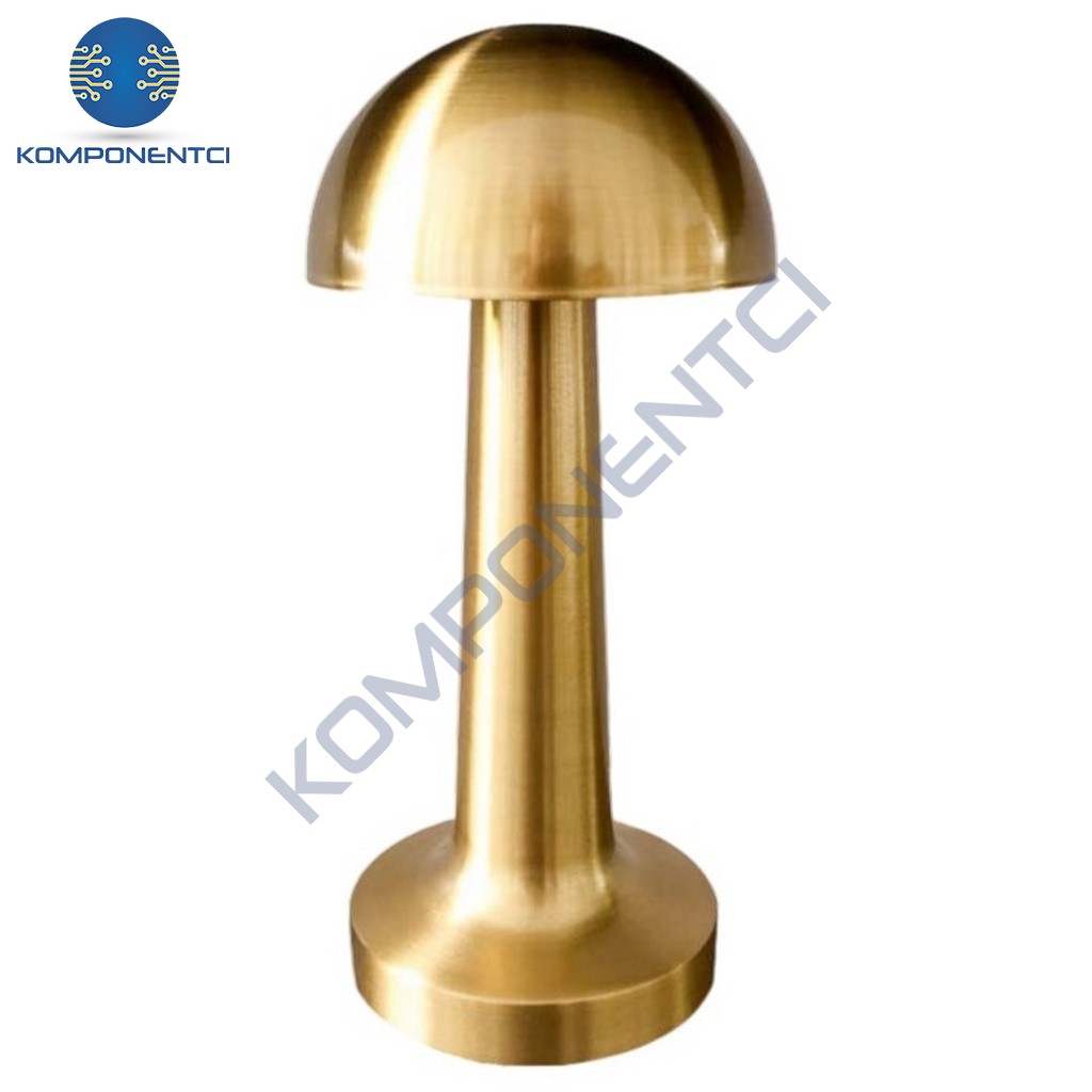 NOAS Atina Gold Renk Şarj Edilebilir Led Dokunmatik Masa Lambası YL86-1230