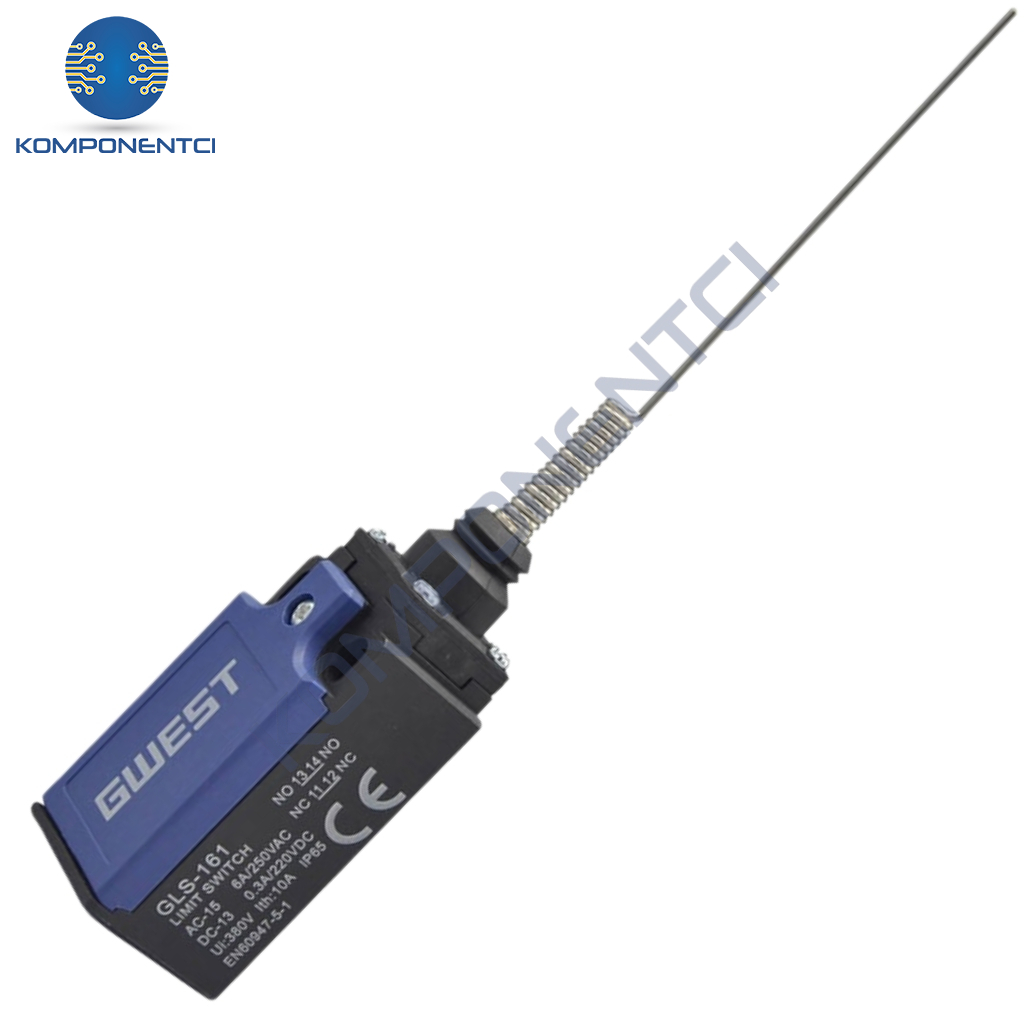 Gwest GLS-161 Çok Yönlü Spiral Tel Uçlu Limit Switch