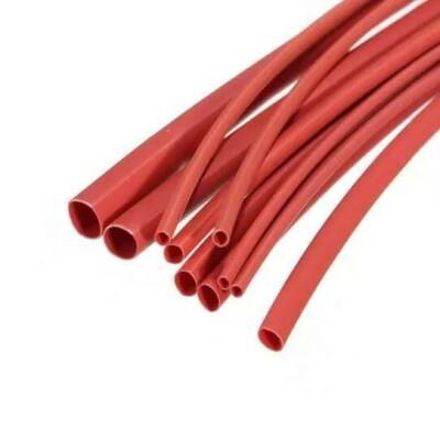 Kırmızı Isı ile Daralan Makaron 9.5mm - 1 Metre
