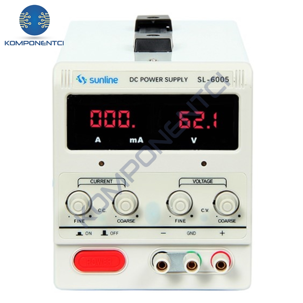 Sunline SL-6005 DC Power Supply 60V 5A Güç Kaynağı