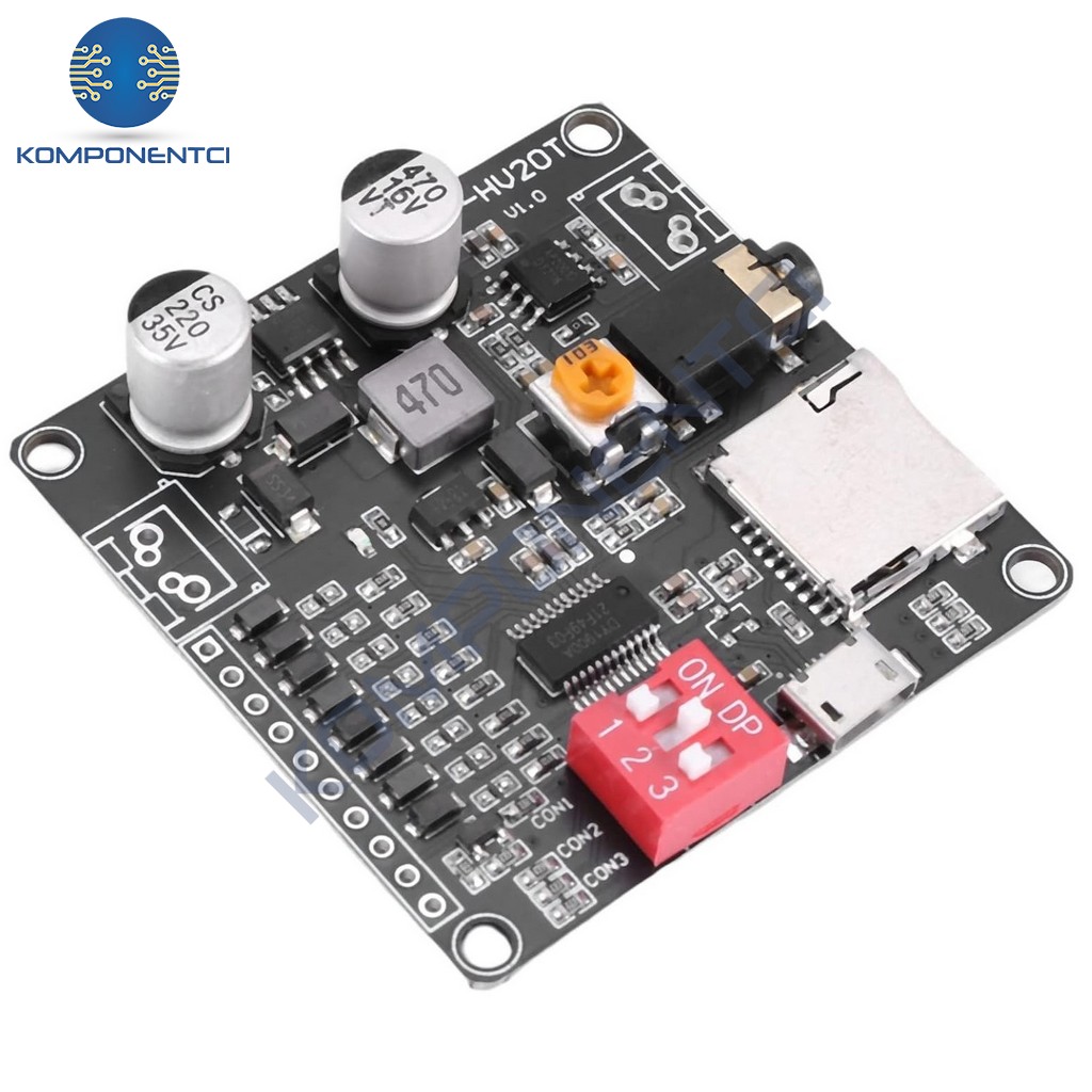 DY-HV20T MP3 Ses Çalma Modülü