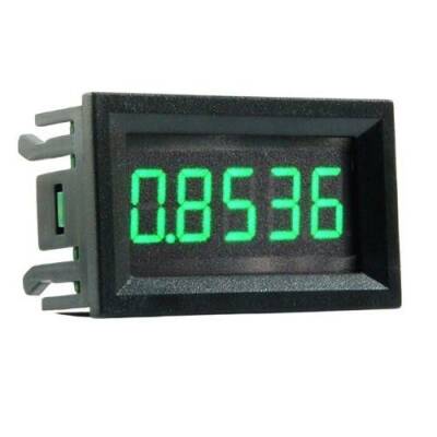 DC 0-3.0000A Yüksek Hassasiyetli Dijital Ampermetre - Yeşil