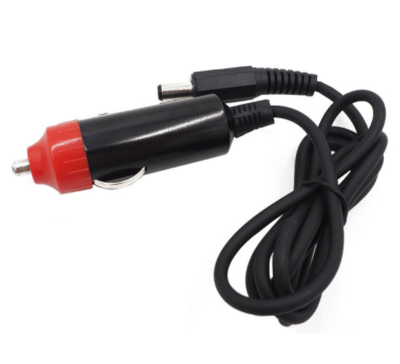 Araç Çakmak Soketi 5.5x2.1mm DC Jack Çıkışlı - 1m Kablolu