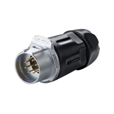 LP-20-C09PP-01-001 9-Pin Su Geçirmez Konnektör - Erkek