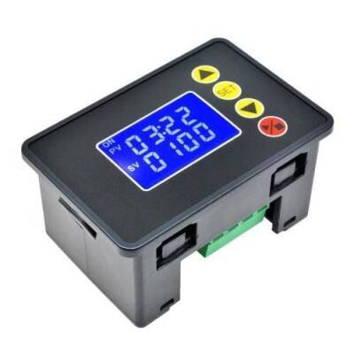 1.37'' LCD Zaman Ayarlı Röle Modülü 24V