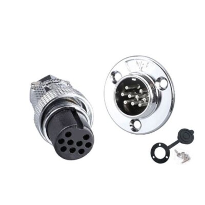 DF20 9 Pin 20mm Su Geçirmez Konnektör Takımı
