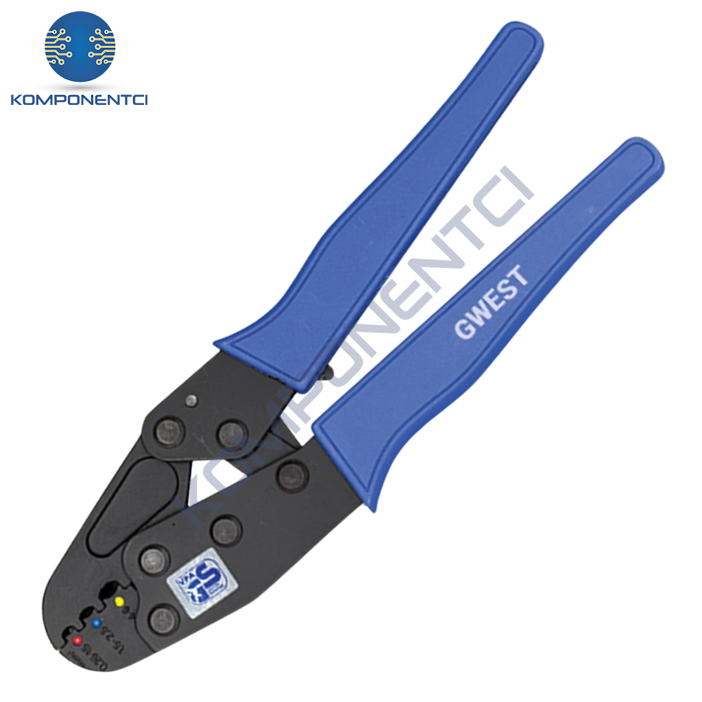 Gwest GW-1 İzoleli Terminal Sıkma Pensesi 0.50-6 mm²