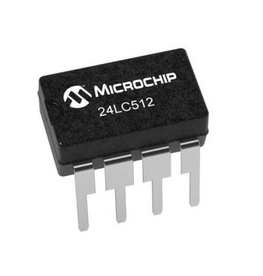 24LC512-I/P DIP-8 400kHz Mikrodenetleyici