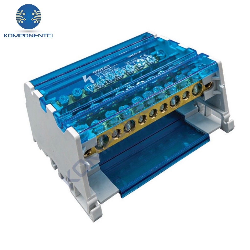 Gwest GW-4x11 4 Kutuplu 125A Girişli Dağıtıcı Ünite