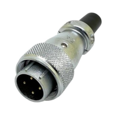 WS16 4 Pin 16mm Su Geçirmez Konnektör - Erkek